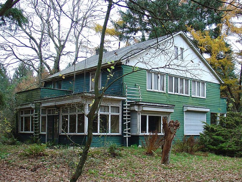 Woning van kampcommandant Gemmeker vóór de restauratie