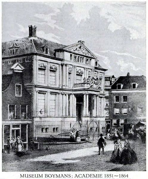 Museum Boymans, Academie 1851-1864