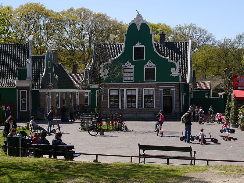 Zaanse buurt in het Nederlands Openluchtmuseum (Arnhem)