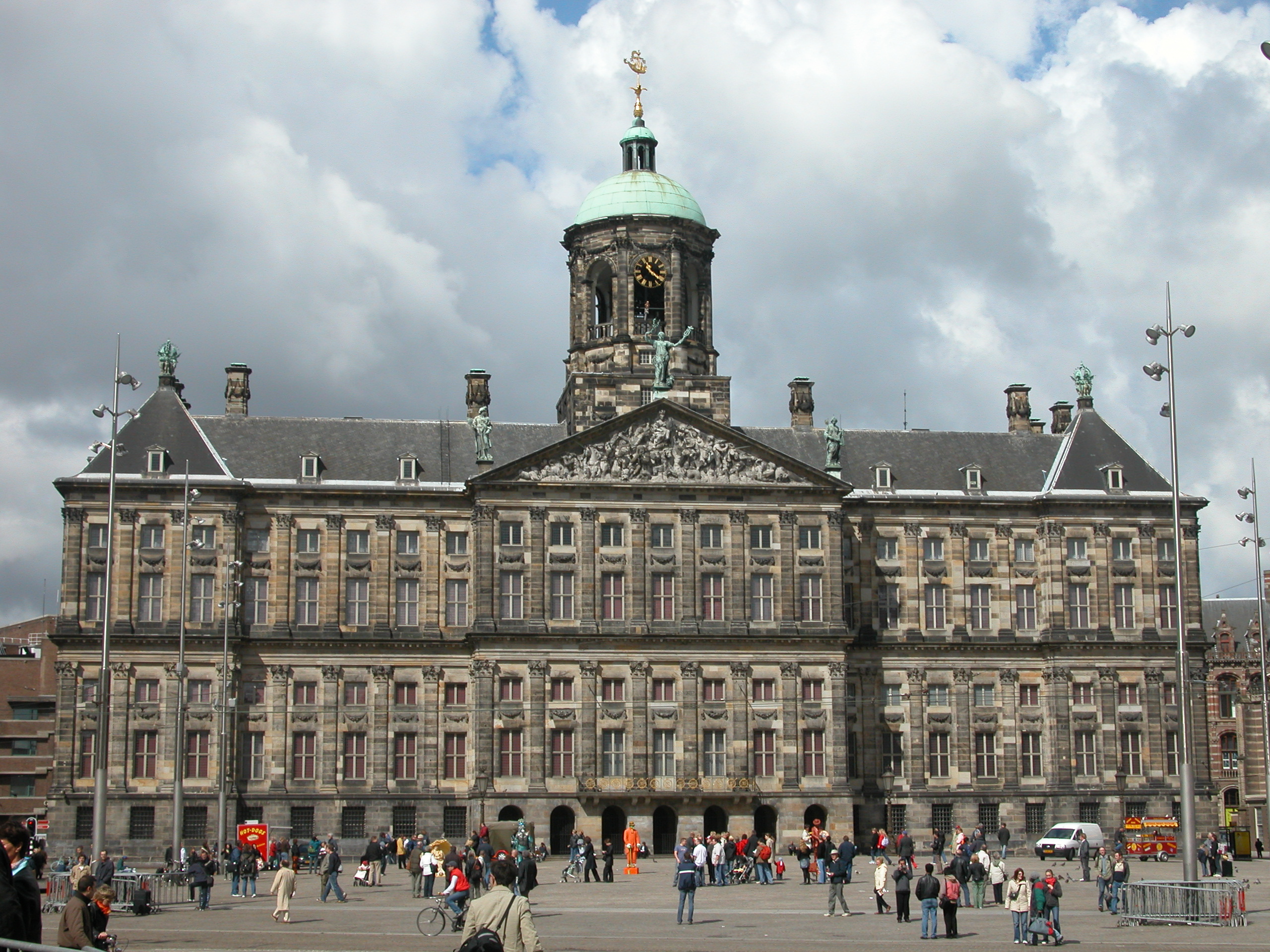 Paleis op de Dam in Amsterdam