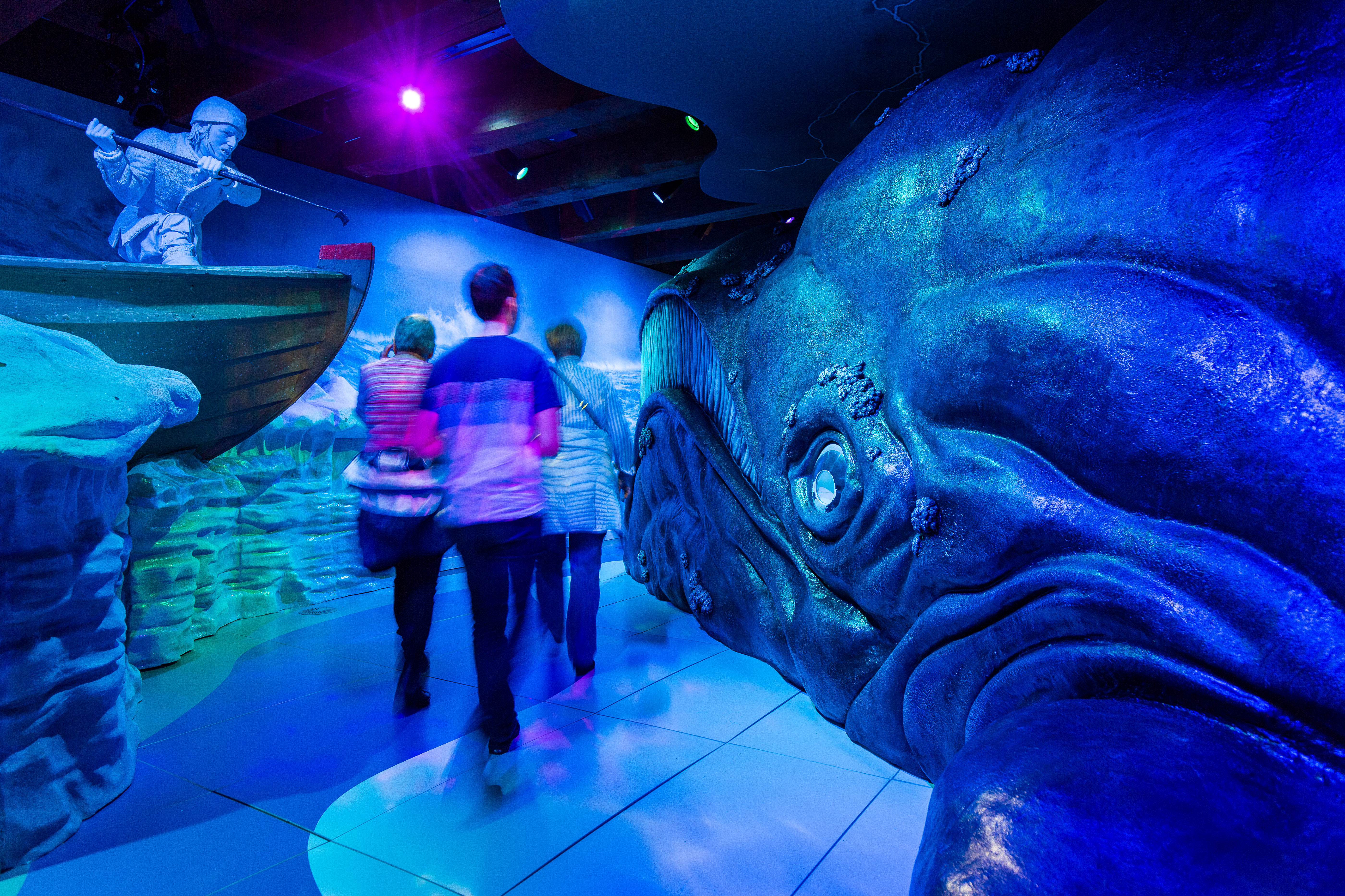 Tentoonstelling 'Het verhaal van de walvis' in het Scheepvaartmuseum te Amsterdam